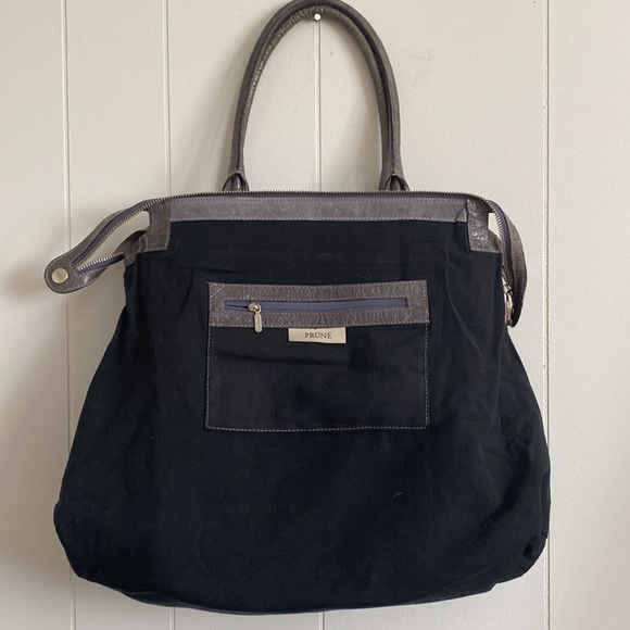Genuine leather tote /duff bag /weekend bag - Picture 6 of 13